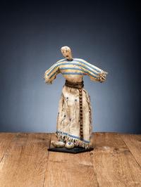 Sioux Beaded Hide Doll