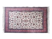 A Silk and Wool Rug — 20TH CENTURY