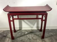 A Modern Chinese Altar Table. Height 36 1/2 x width 45 x depth 15 3/4 inches.