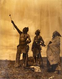 CURTIS, Edward (1868-1952), photographer. The Oath, Apsaroke.