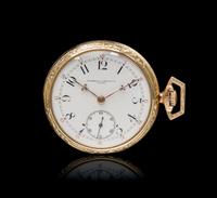 A Gold Filled Open Face Pocket Watch, Vacheron & Constantin,