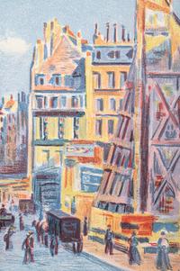 La rue Réaumur à Paris , c. 1896