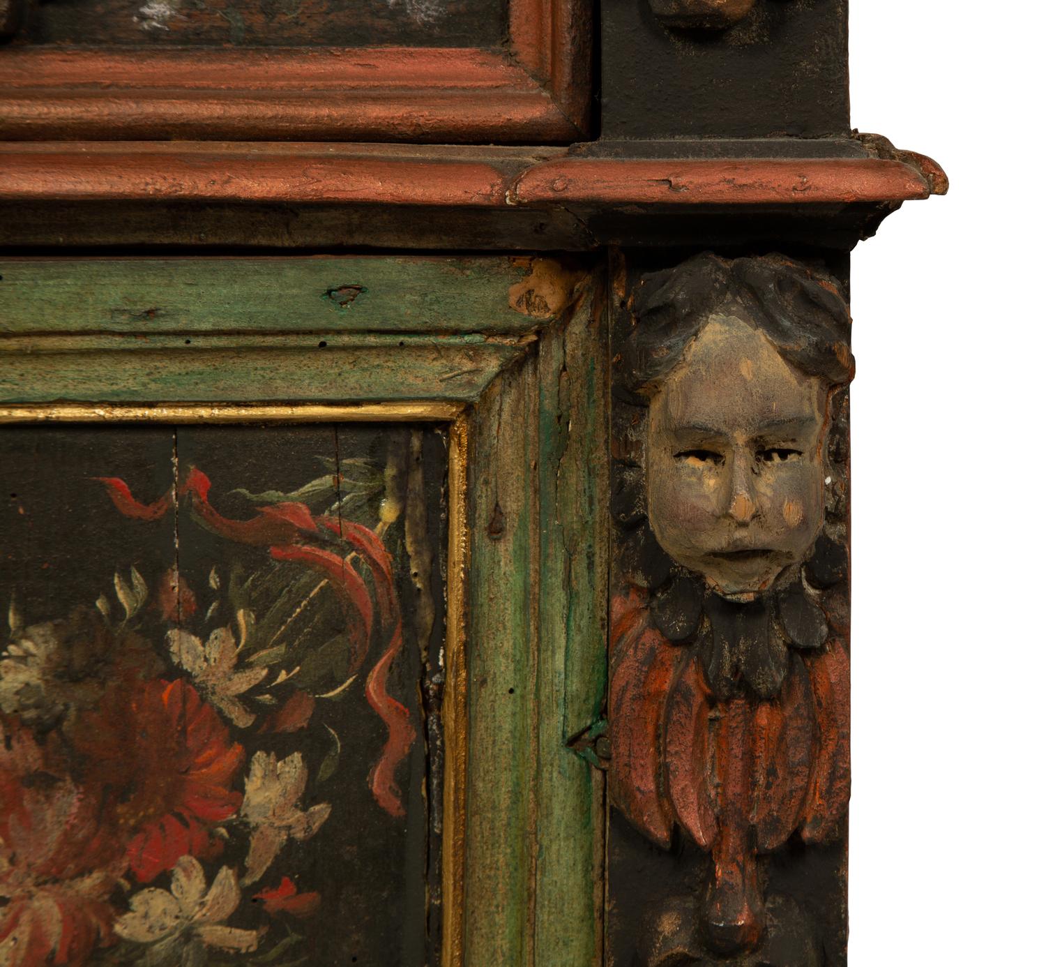 An Italian Neoclassical Style Painted Bookcase — 19TH CENTURY