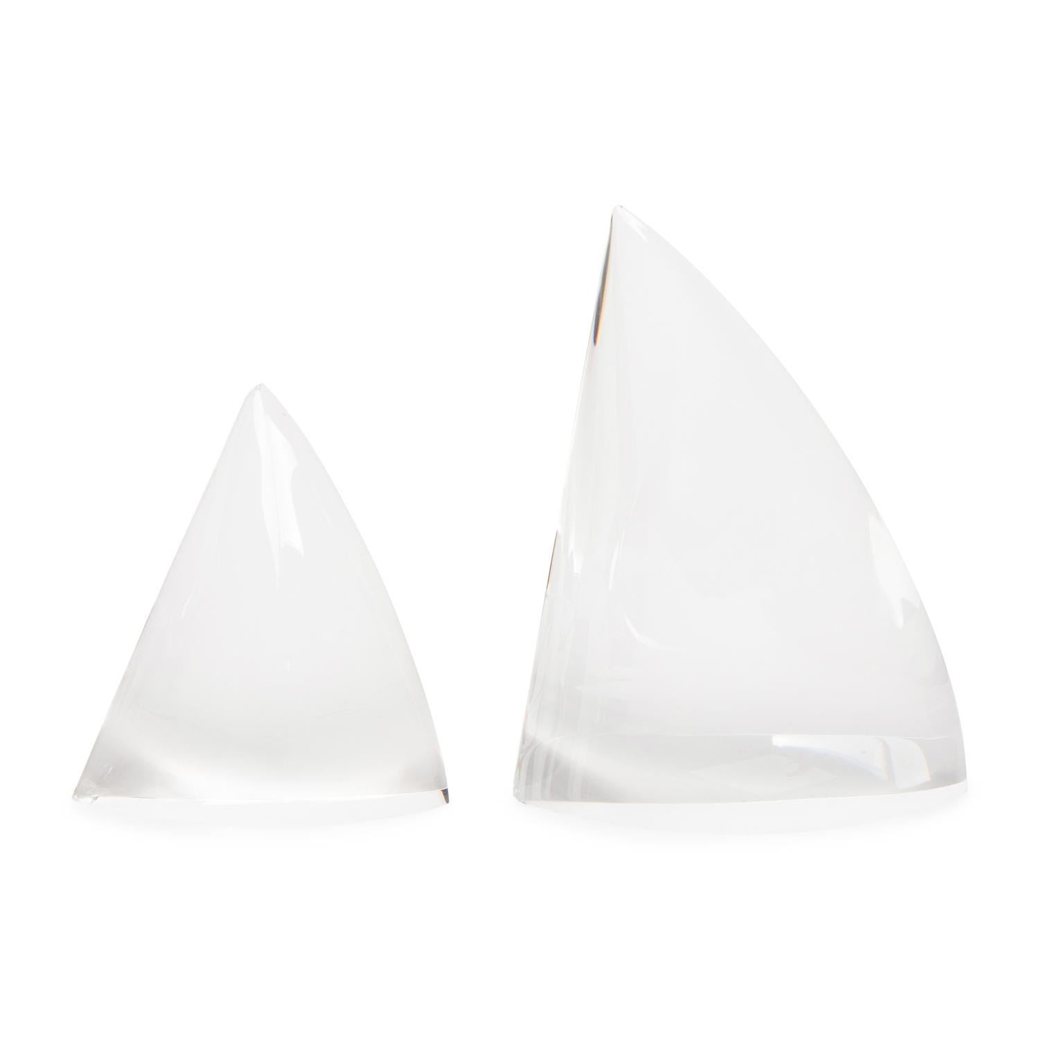 A Steuben Glass Close to the Wind Sculpture