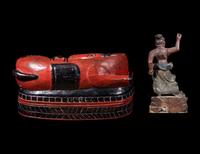 Three Carved Wood Articles
