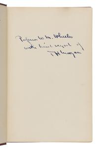 Morgan, Thomas Hunt (1866-1945). A group of 19 titles, many from the library of William Morton Wheeler, including: