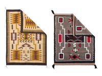 Navajo Storm Pattern Weavings / Rugs