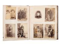 [NATIVE AMERICANS]. JUNKIN, William W. (1831-1903). A Collection of Indian Photographs and Views with Photos of a Few White Employes [ sic ] Together with Some Indian Letters and Paintings. Made by W.W. Junkin, Fairfield, Iowa. 1889-93.