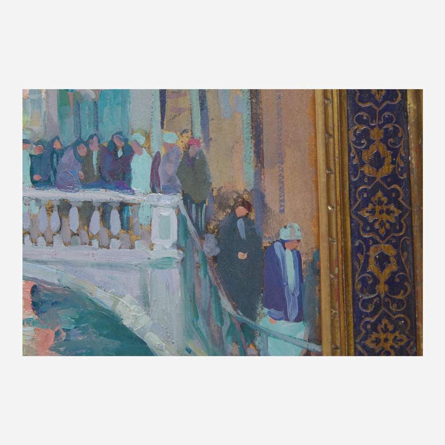 Jane Peterson (American, 1876–1965) Venetian Canal (Ponte dei Bareteri)