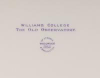 A Set of Three Wedgewood Plates with Scenes from Williams College