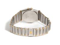 OMEGA, STAINLESS STEEL AND 18K YELLOW GOLD 'CONSTELLATION' WATCH