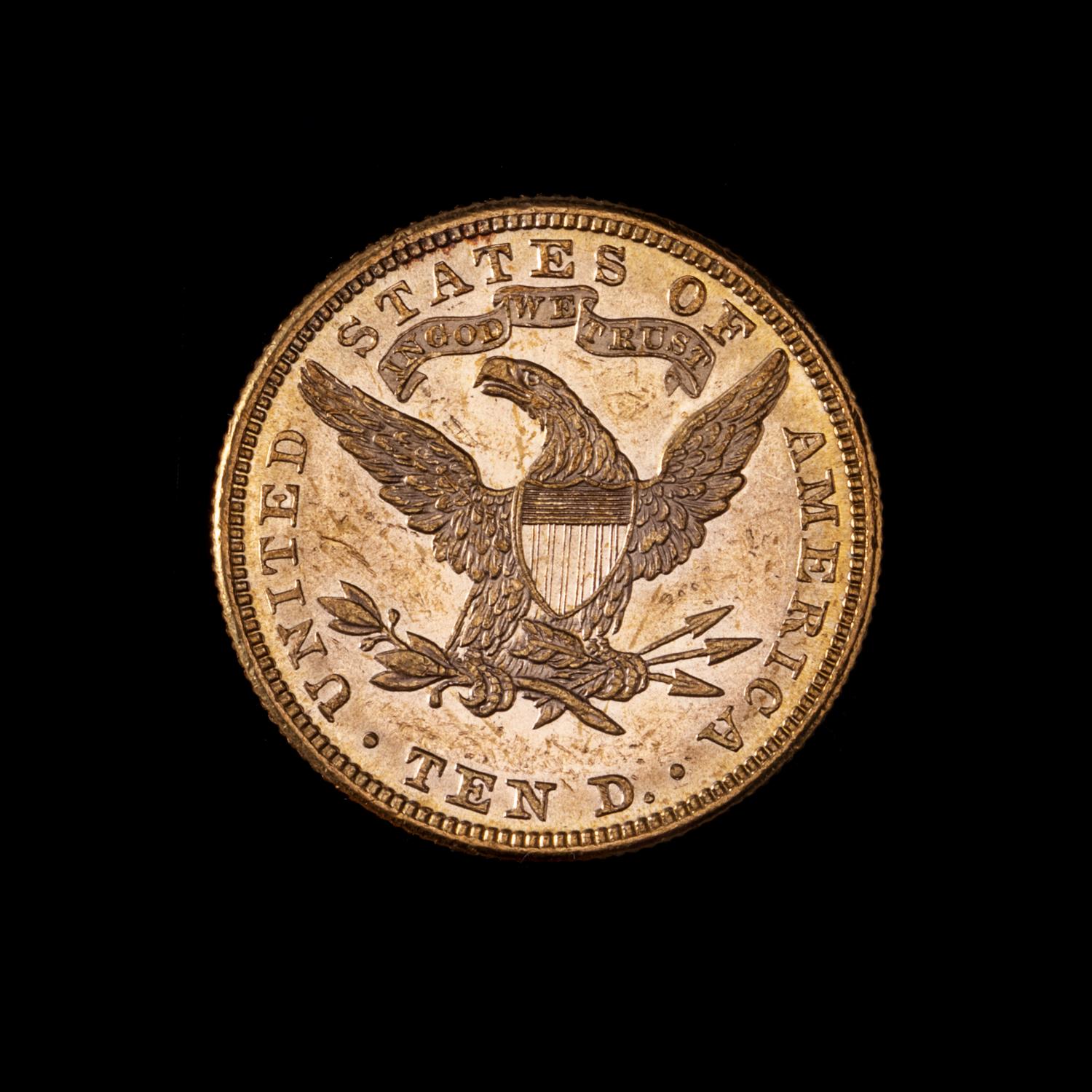 A United States 1882 Liberty Head $10 Gold Coin