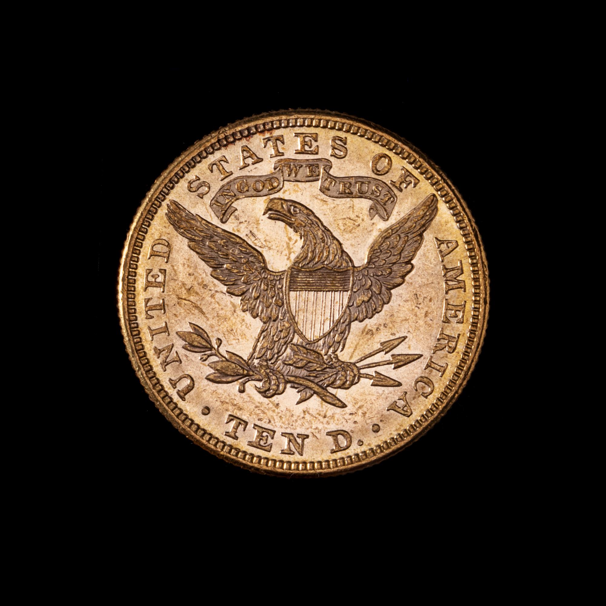 A United States 1882 Liberty Head $10 Gold Coin
