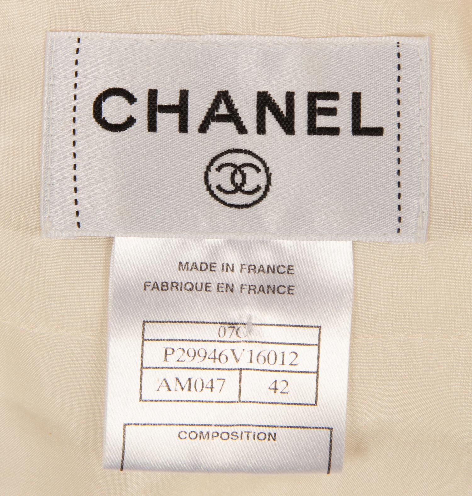 Chanel White Dress, Cruise 2007