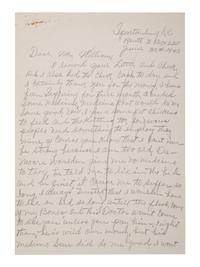 [SLAVERY] -- [RECONSTRUCTION]. Small archive of photographs and documents associated with Fannie "Cook" Sims (ca 1850-1943), a freed woman who worked as a domestic laborer in Chester County, South Carolina.