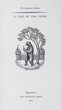(NONESUCH PRESS) DICKENS, CHARLES. The Nonesuch Dickens. Bloomsbury, 1937-1938.