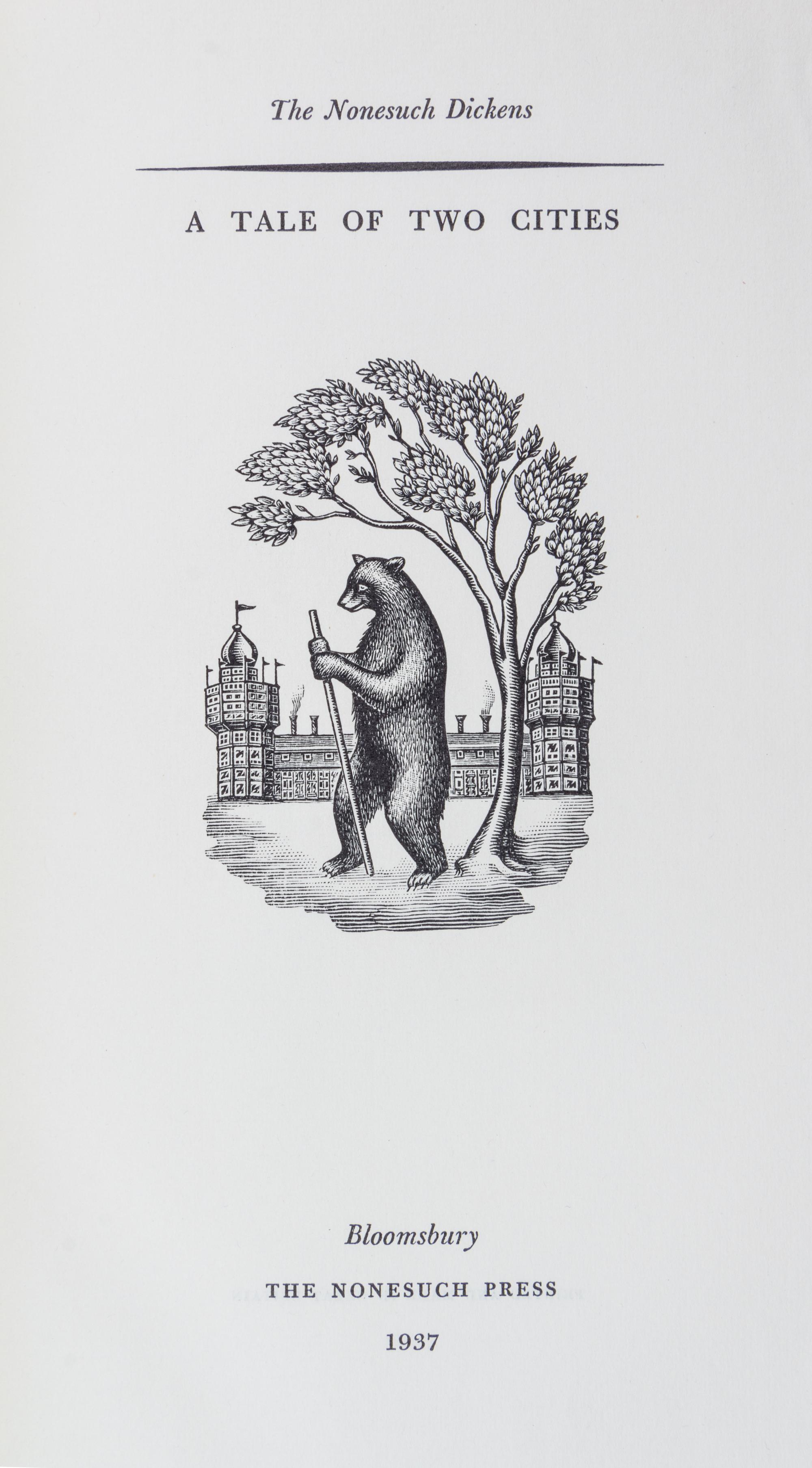 (NONESUCH PRESS) DICKENS, CHARLES. The Nonesuch Dickens. Bloomsbury, 1937-1938.