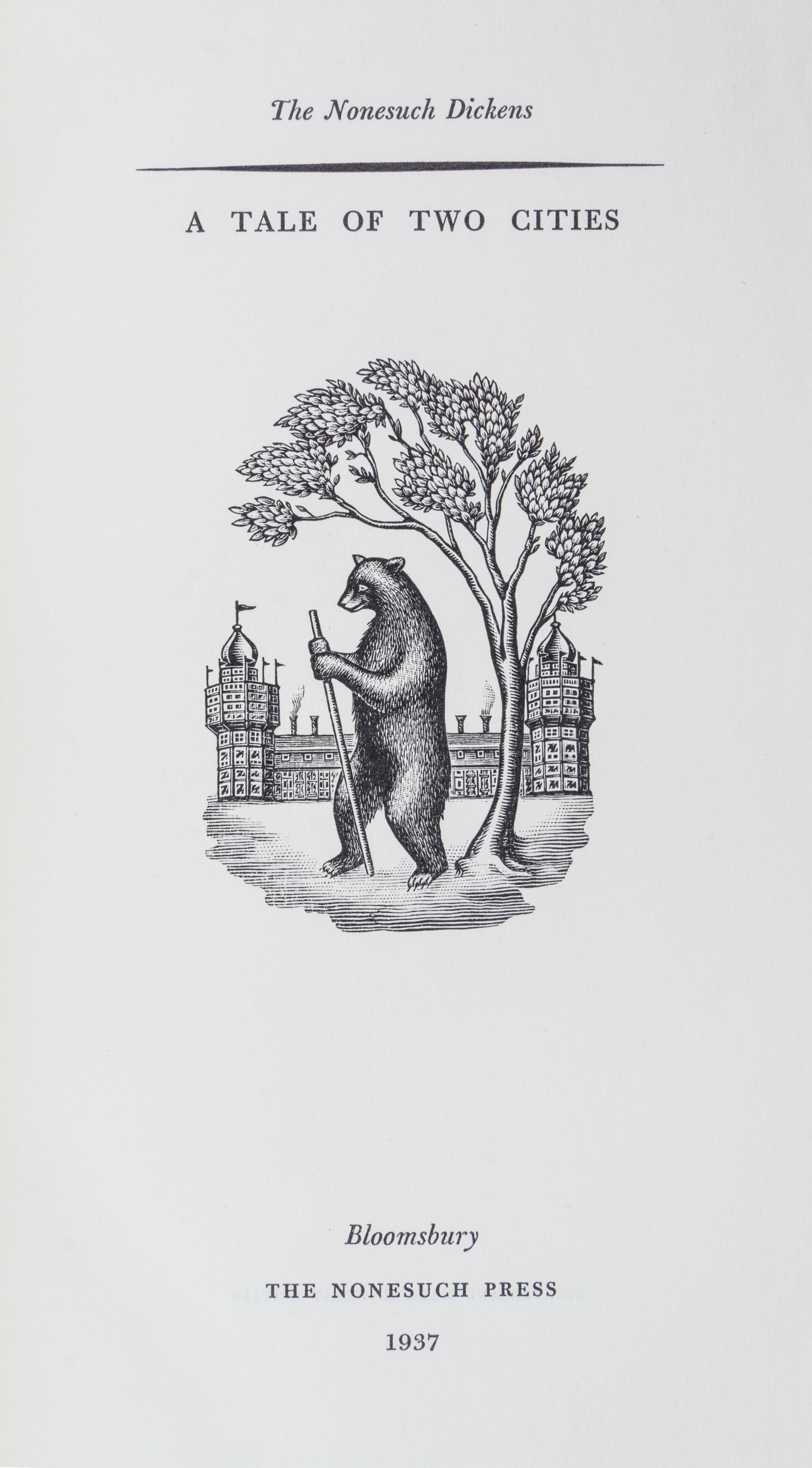 (NONESUCH PRESS) DICKENS, CHARLES. The Nonesuch Dickens. Bloomsbury, 1937-1938.