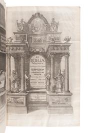[BIBLE, Polyglot]. Biblia sacra polyglotta . Edited by Brian Walton. London: Thomas Roycroft, 1655-57.
