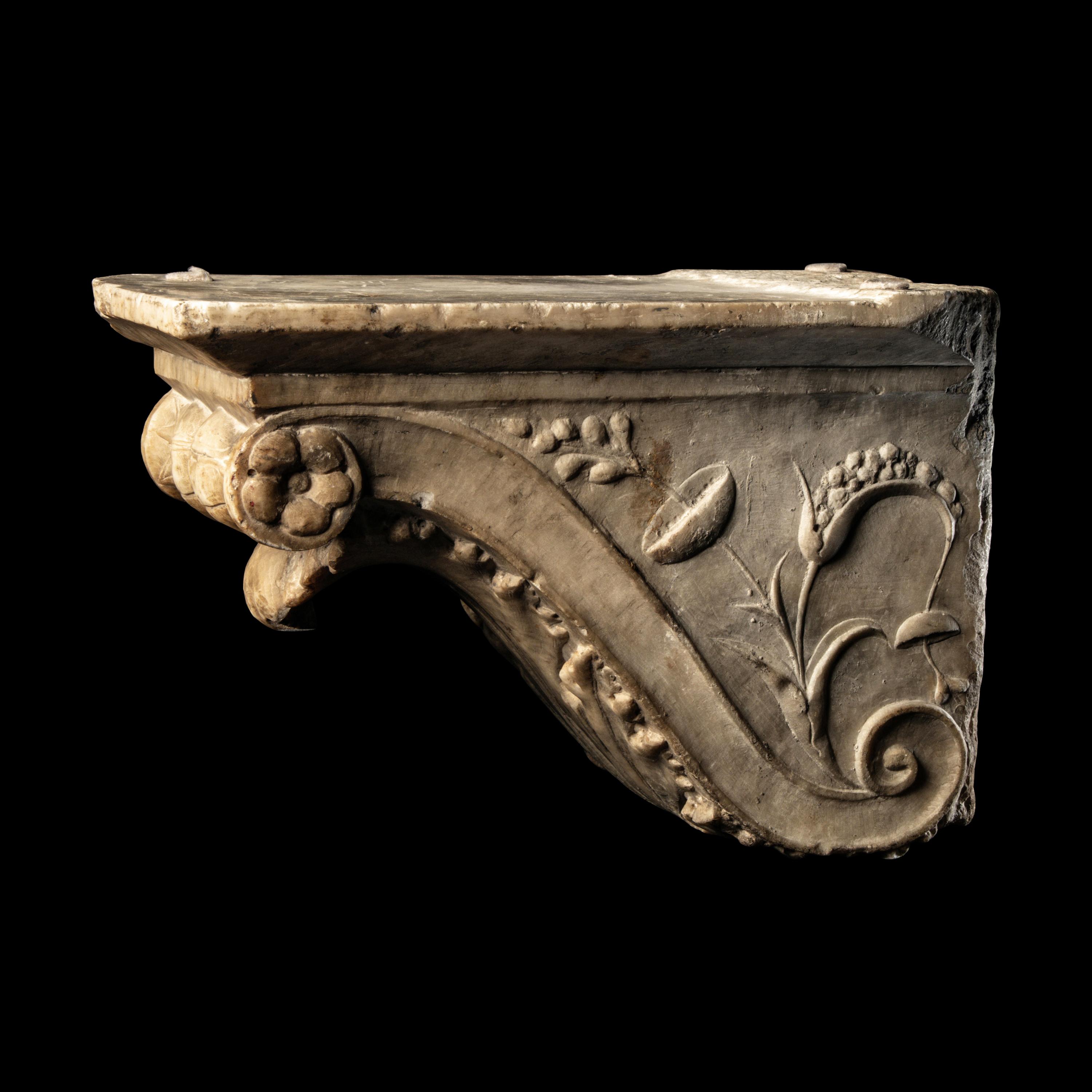 A Roman Marble Modillion