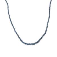 Two Sapphire Beaded Necklaces
