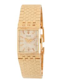 ROLEX, 14K YELLOW GOLD WRISTWATCH