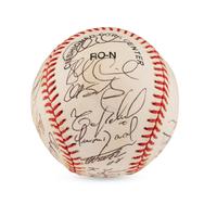 A 1998 Arizona Diamondbacks Team Signed Autograph Baseball