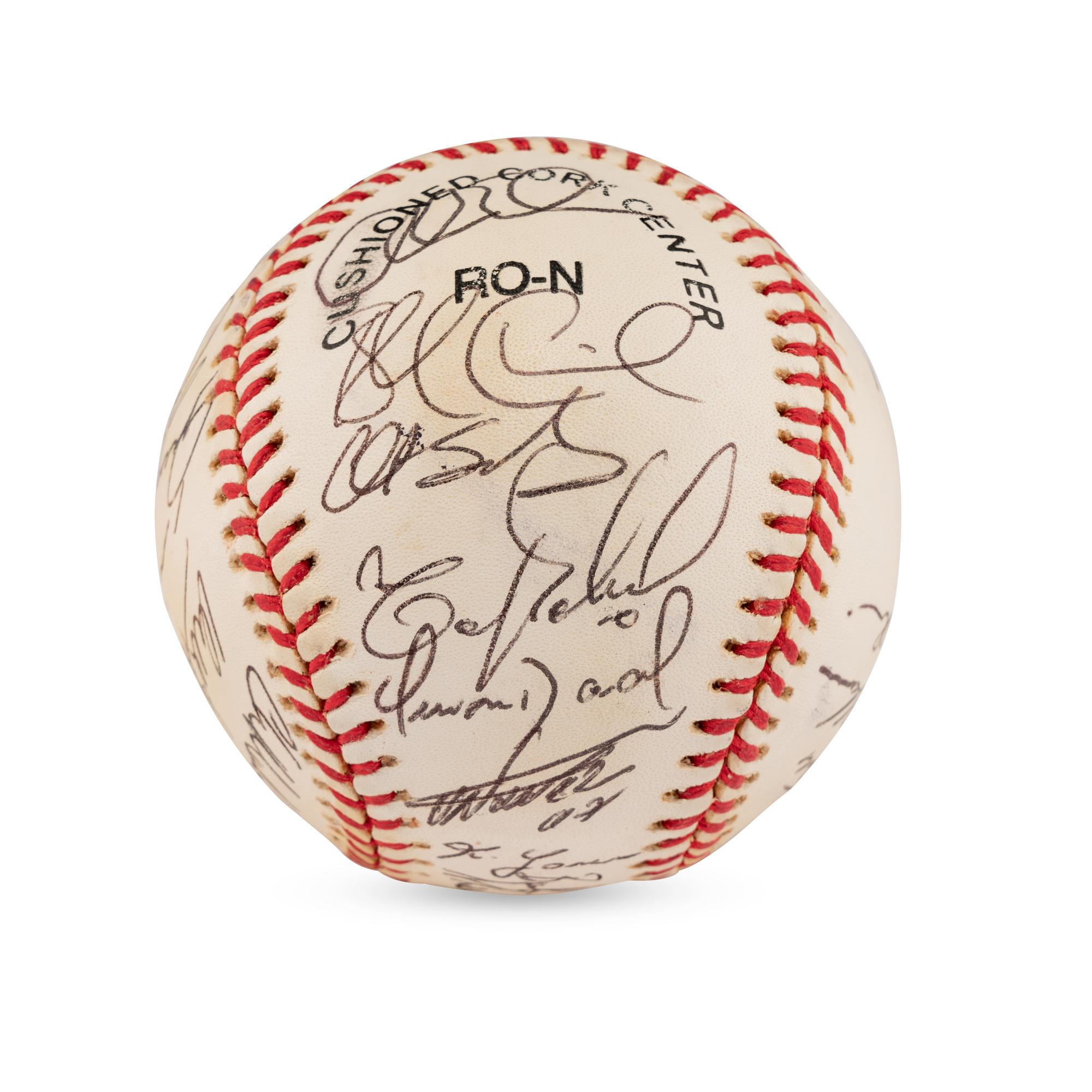 A 1998 Arizona Diamondbacks Team Signed Autograph Baseball
