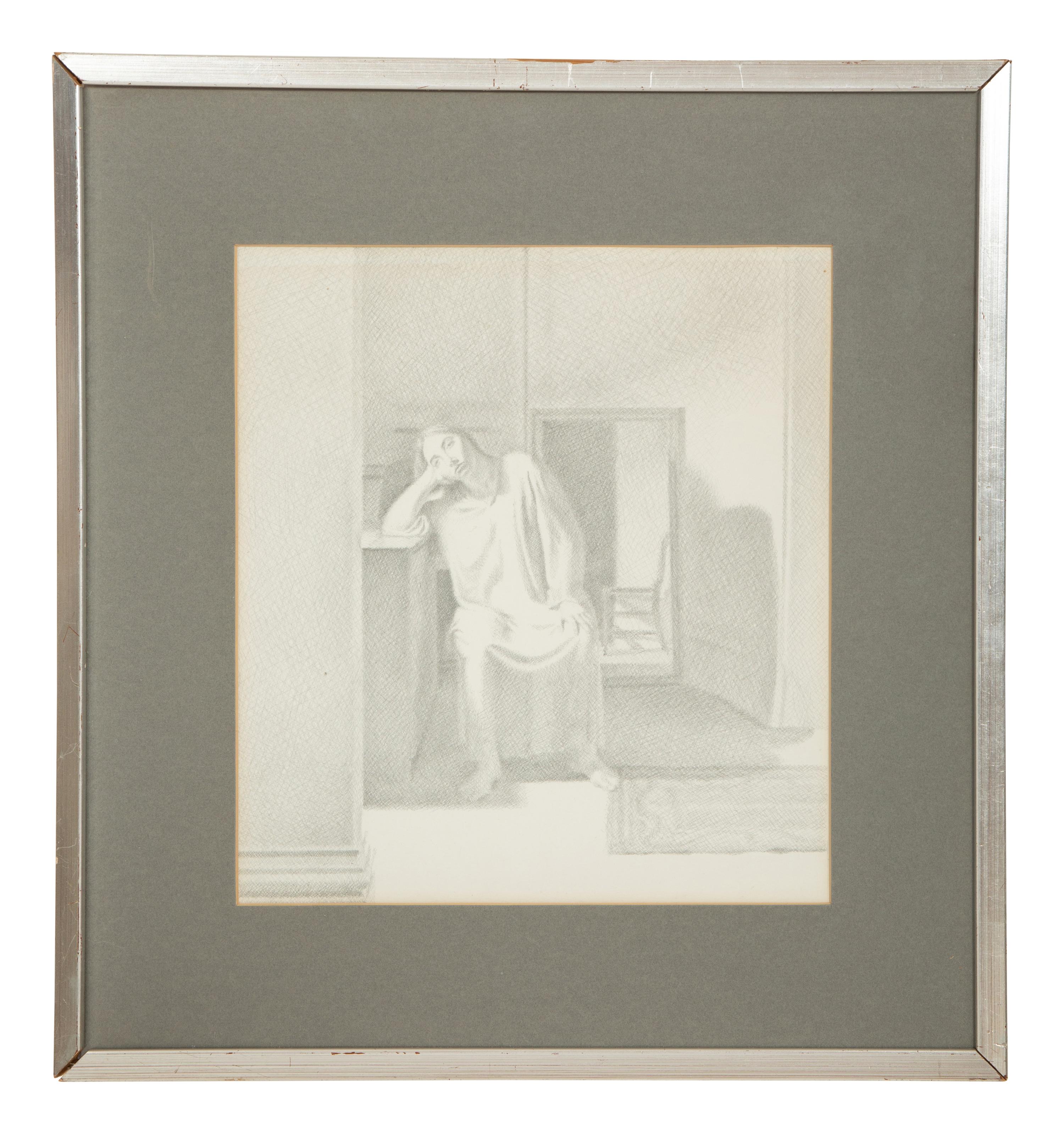 Interior with Seated Girl , 1974