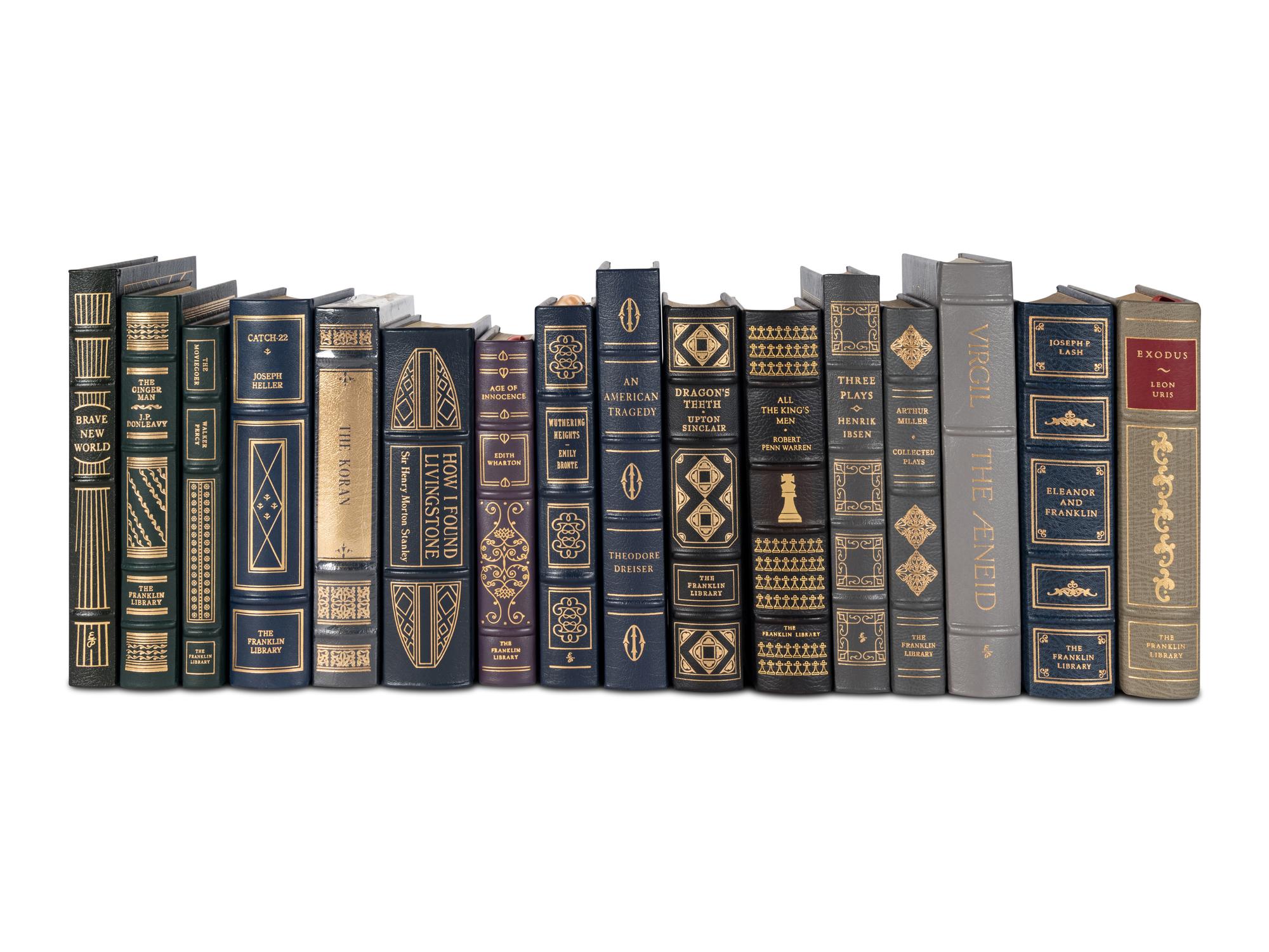 [BINDINGS]. A group of 66 works in 68 volumes published by the Easton Press and Franklin Library, including: