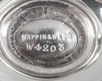 Three English Silver Plate Sauceboat-Form Spoon Warmers — 19TH CENTURY