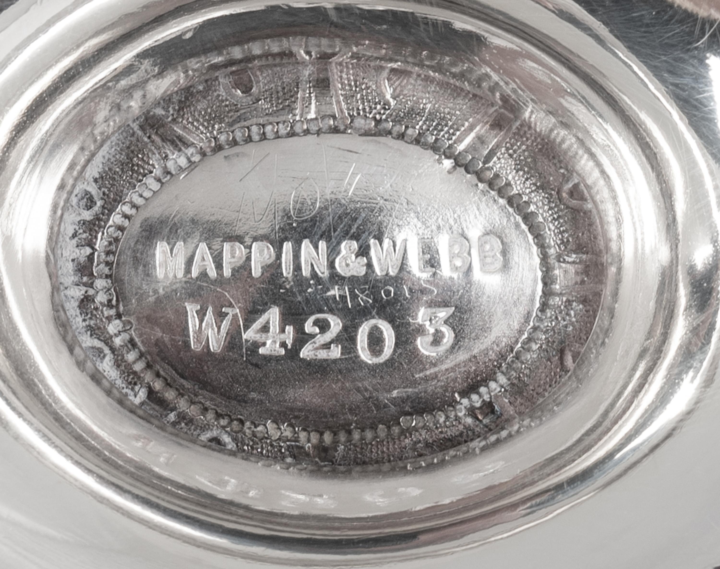 Three English Silver Plate Sauceboat-Form Spoon Warmers — 19TH CENTURY