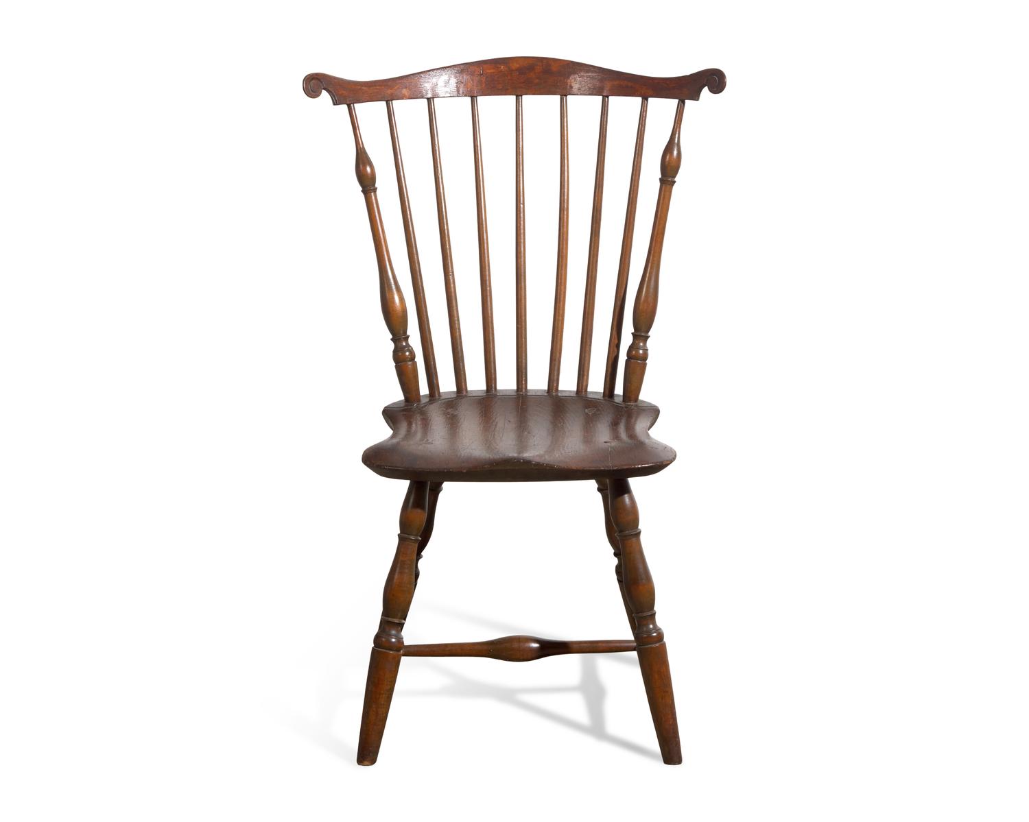 A Comb-Back Windsor Side Chair