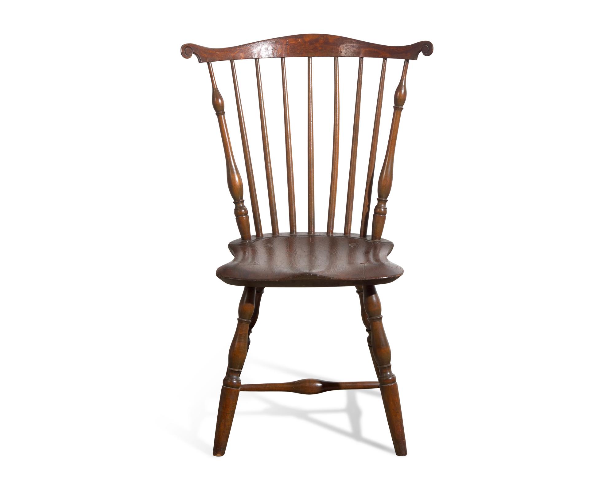 A Comb-Back Windsor Side Chair