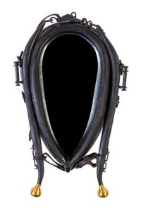 A Horse Collar Mirror Height 30 inches.