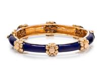 ENAMEL AND DIAMOND BANGLE BRACELET
