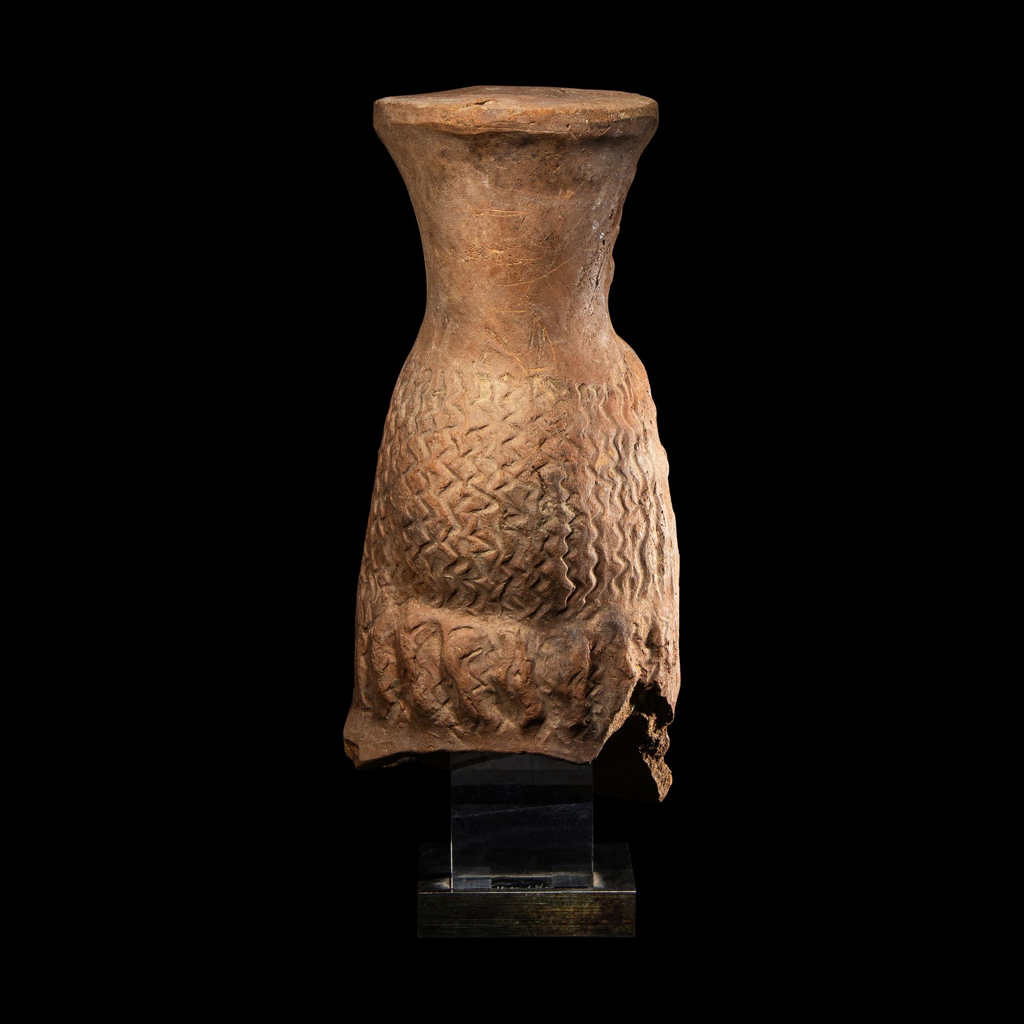 A Romano-Egyptian Terracotta Head of Serapis