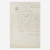 [Literature] Turgenev, Ivan Autograph Letter, signed