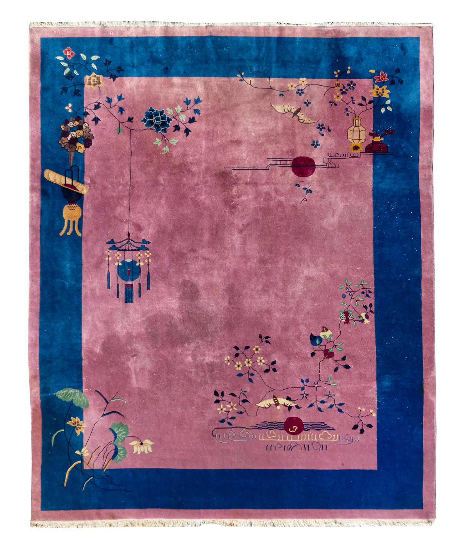 A Chinese Wool Rug — 20TH CENTURY