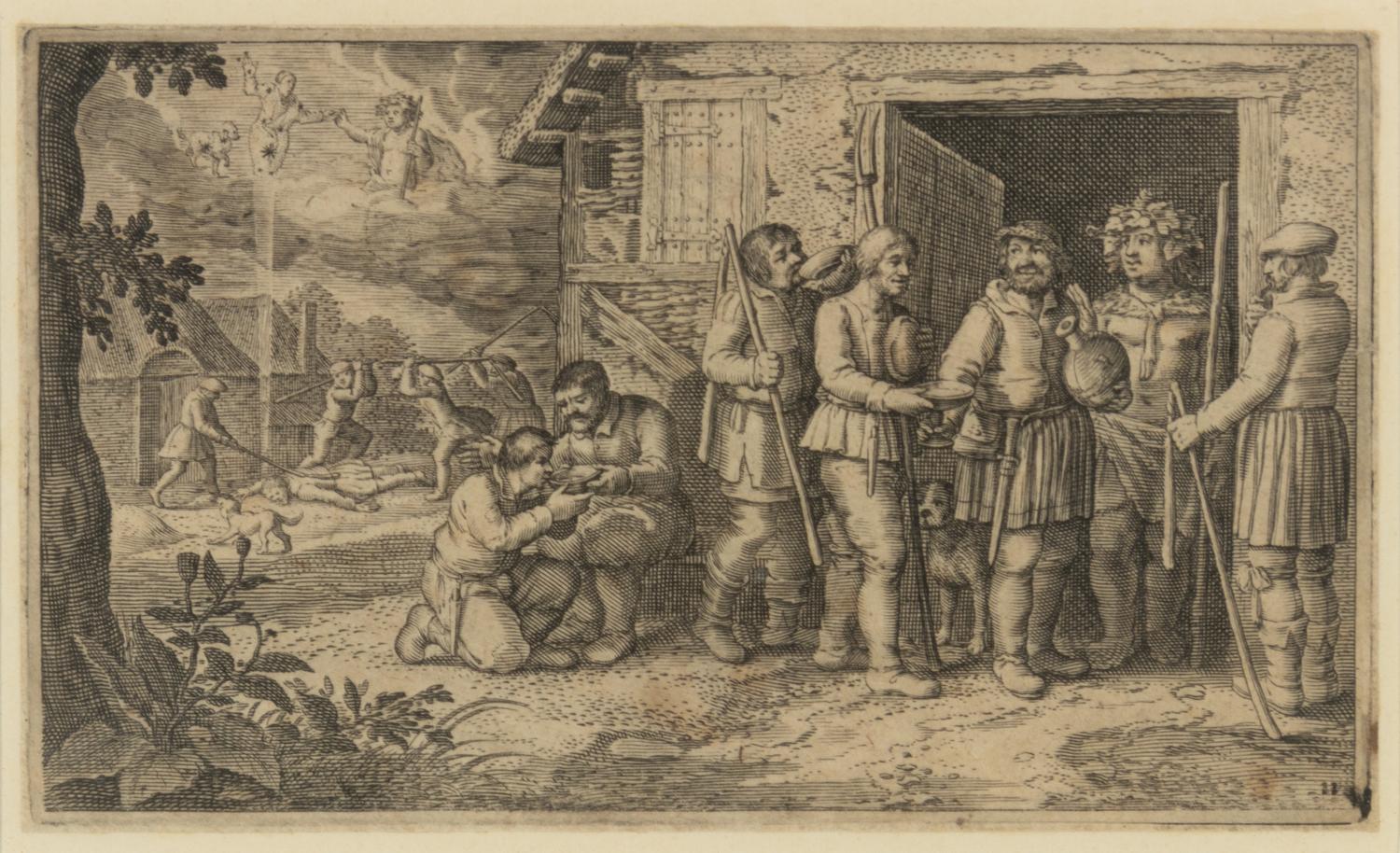 La famille (together with four old master engravings)