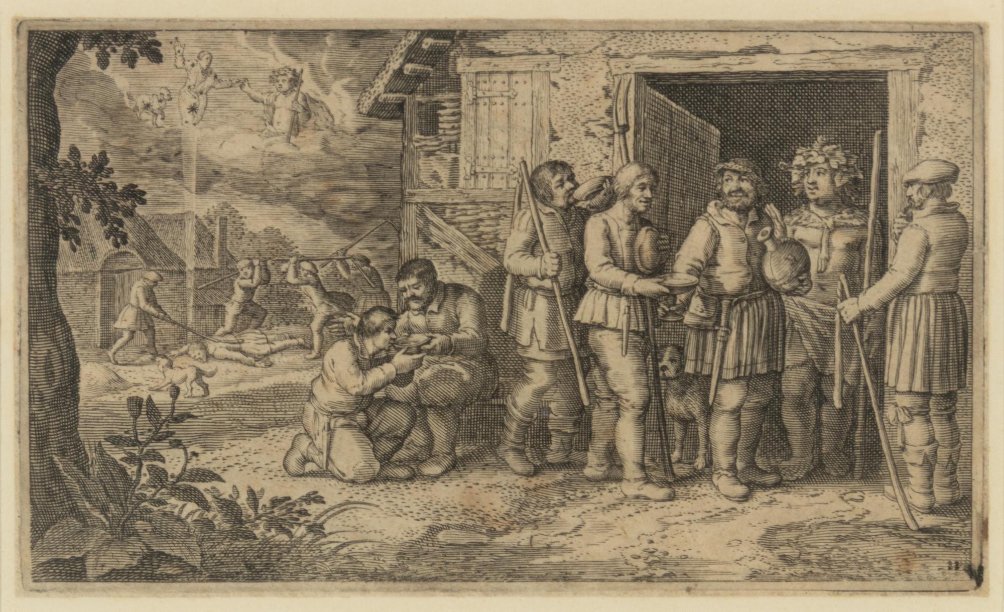 La famille (together with four old master engravings)