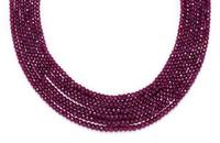 RUBY BEAD NECKLACE