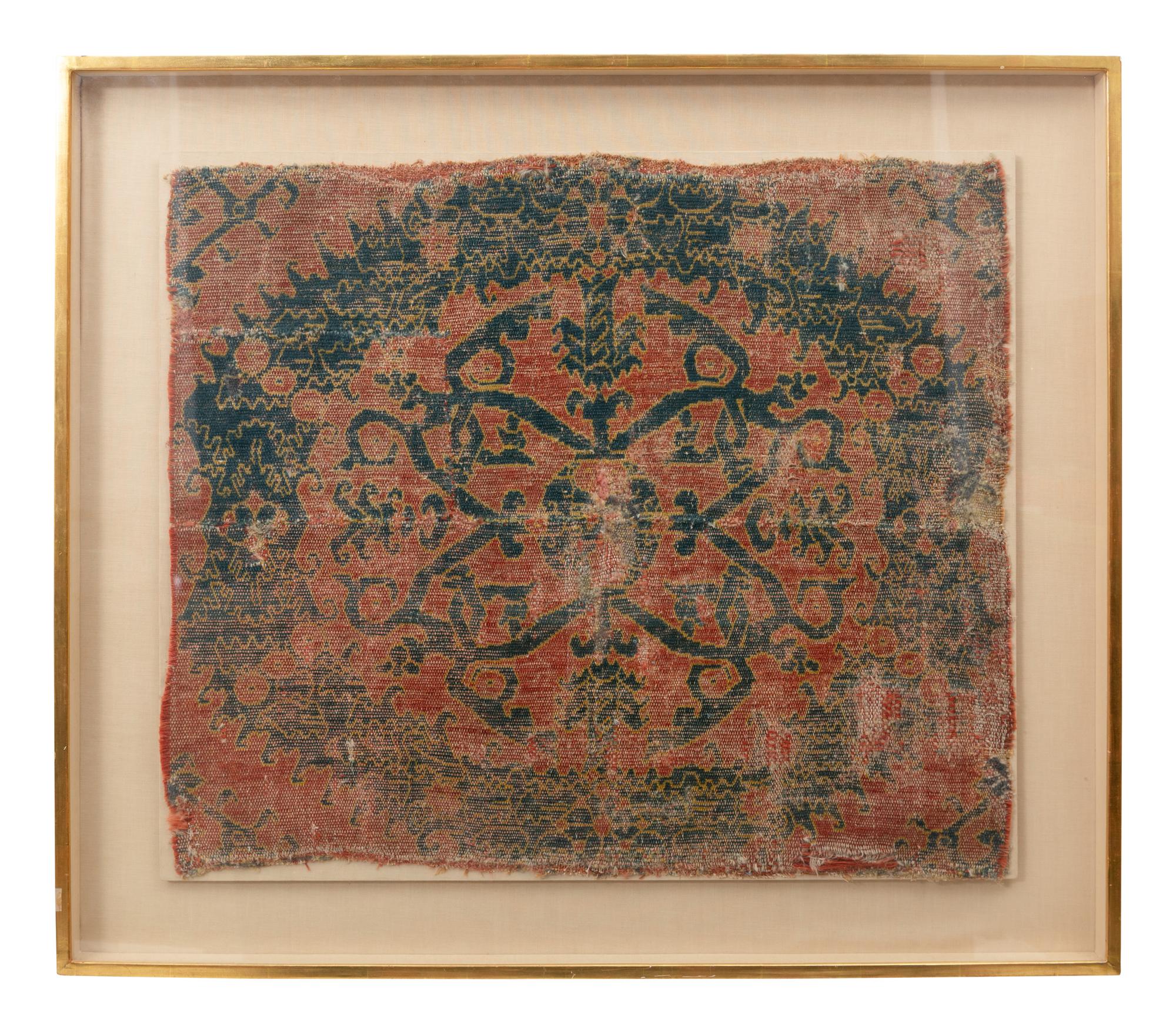 A Fragment of a Spanish Alcaraz Rug
