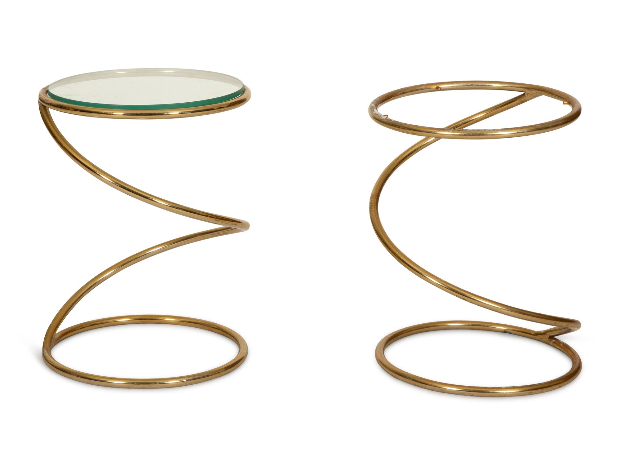 Pair of Side Tables, model PS-12