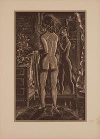 A pair of prints ( Studio Mirror; After the Storm )