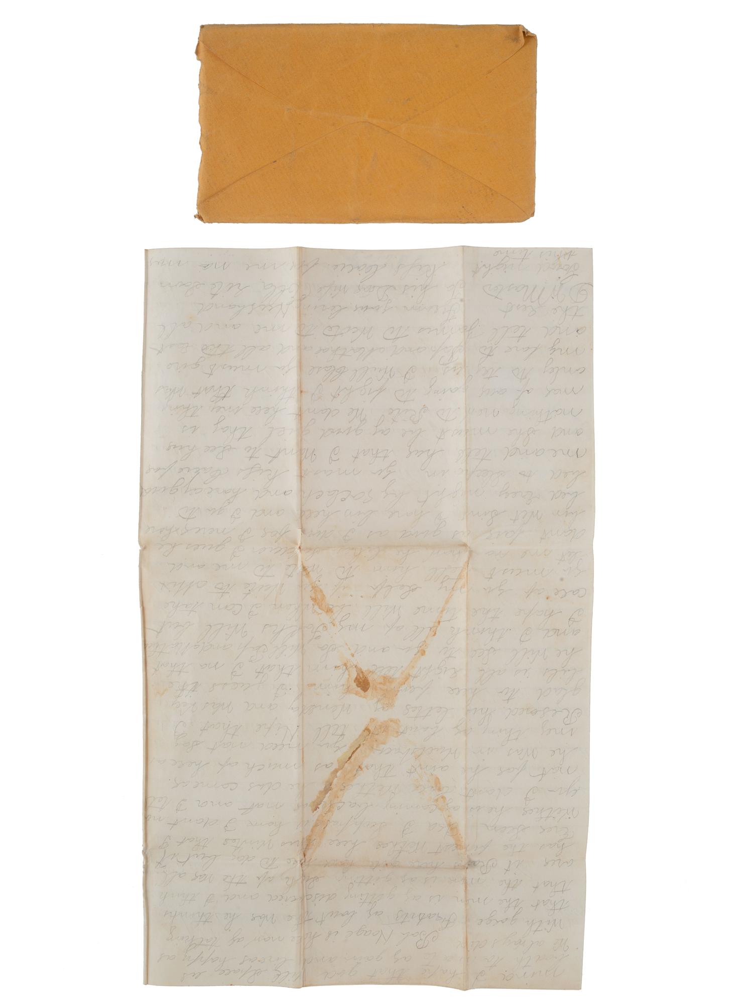 [CIVIL WAR]. Extensive letter archive of Private David W. Masten, Co. E, New York 143rd Infantry, musician, private, and member of the Ambulance Corps.
