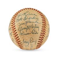 A 1962 Indianapolis Indians Team Signed Autograph Baseball