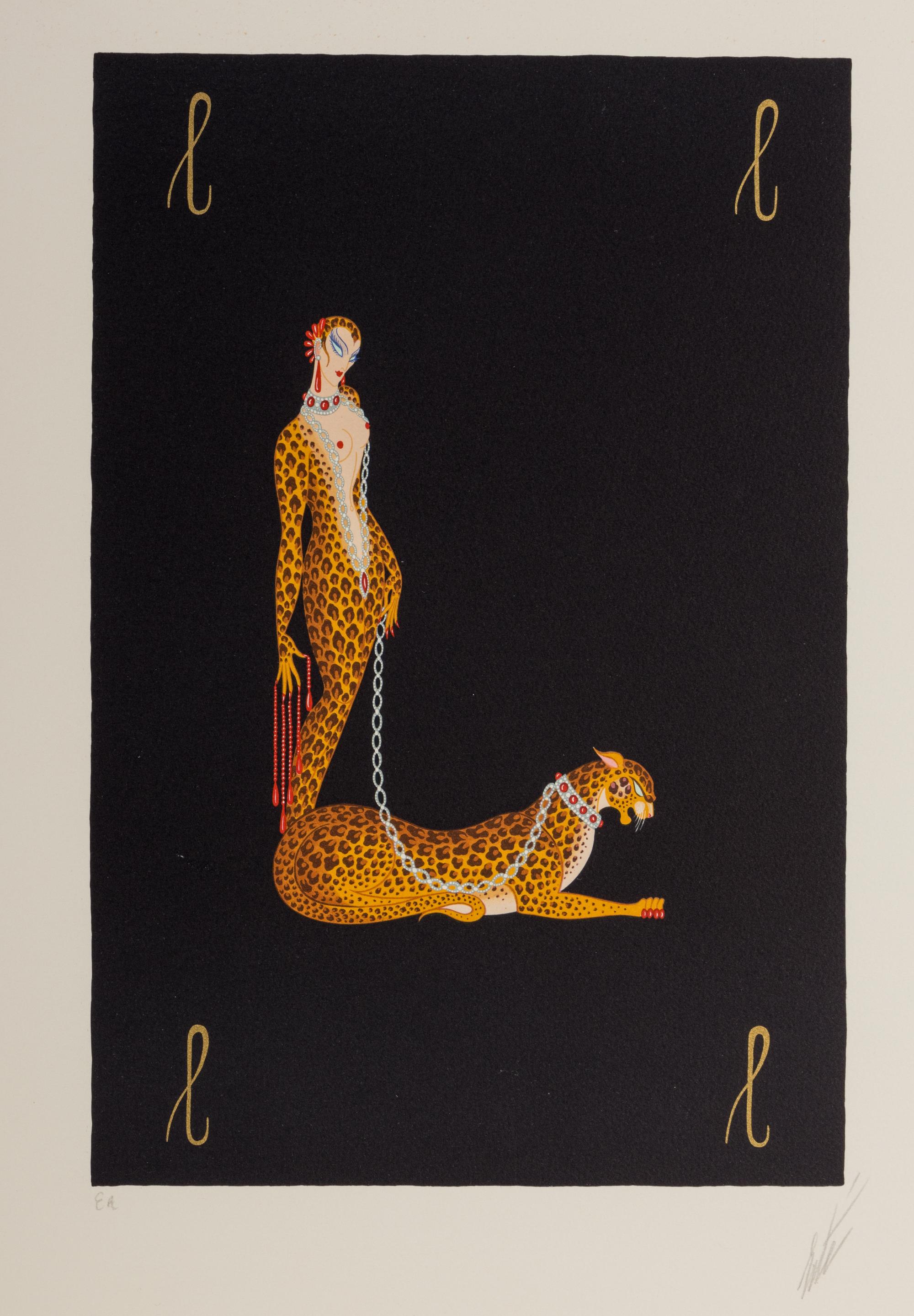 Six Alphabet Lithographs