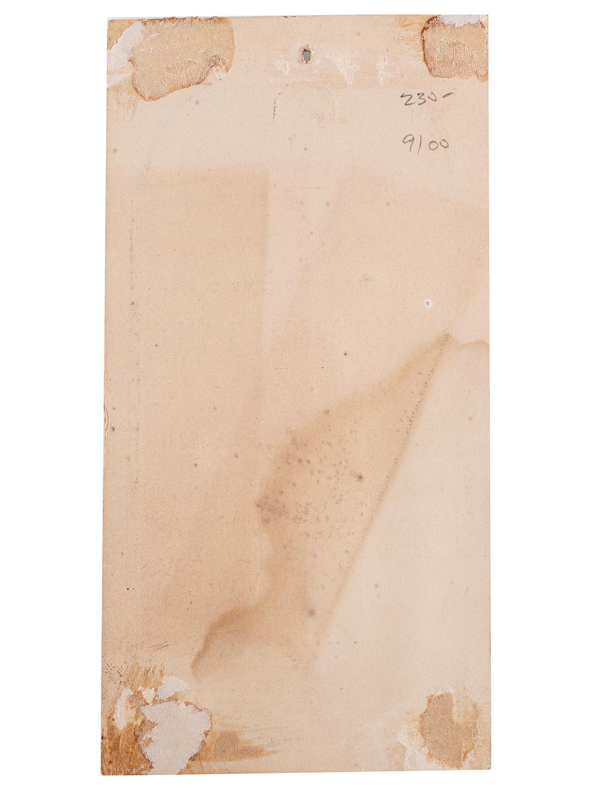 [CIVIL WAR]. Sacred to the Memory of the Colored Orphan Asylum, of New York, Which was Burned to Ashes, July, 1863, by a Ruffianly Mob. [New York?]: N.p., [1863?].