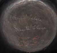 Blackware Pottery Plate